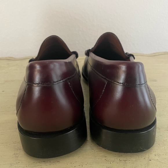 J. CREW Classic Leather Penny Loafer in Wine Size 10 1/2 M $198 BS114 - Picture 8 of 10